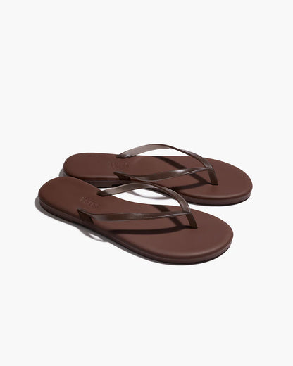 TKEES Aqua Lily Flip Flop - Brun