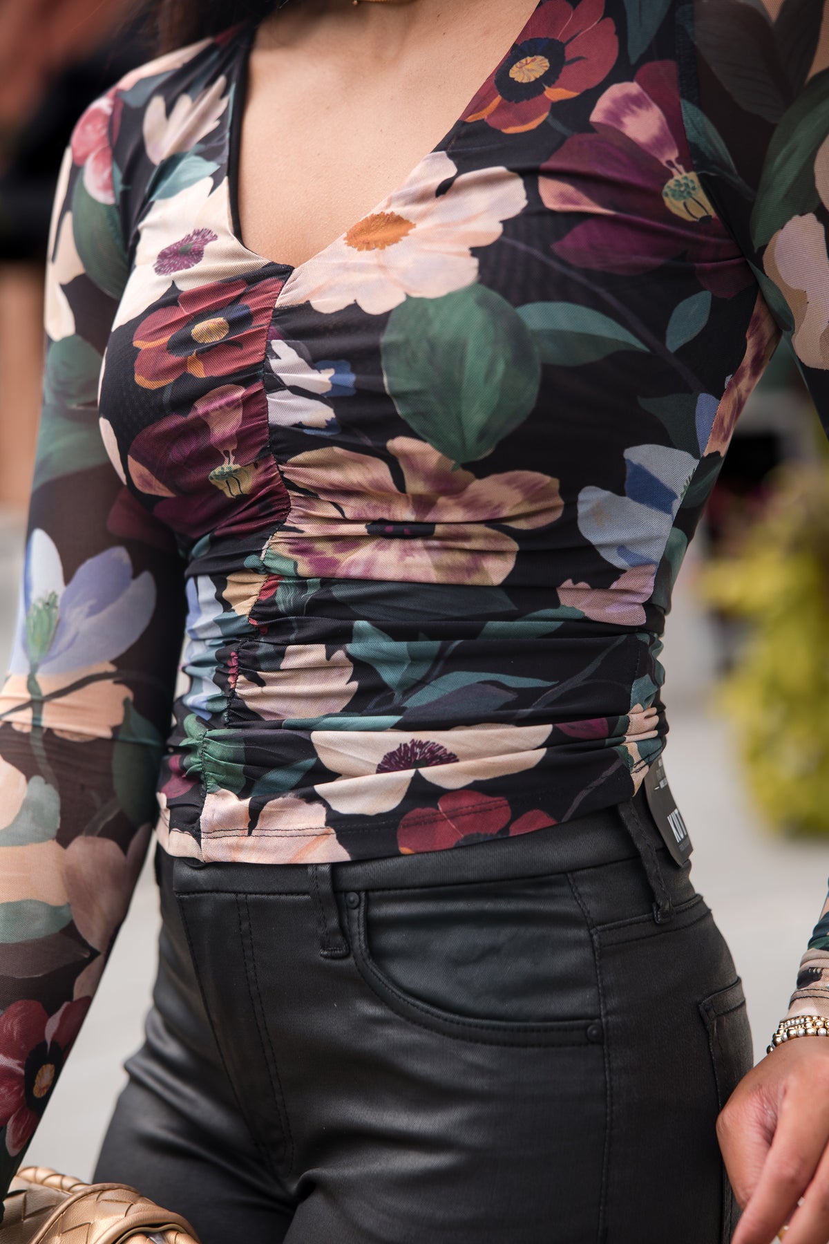 Cariad Top - Black Andalusia