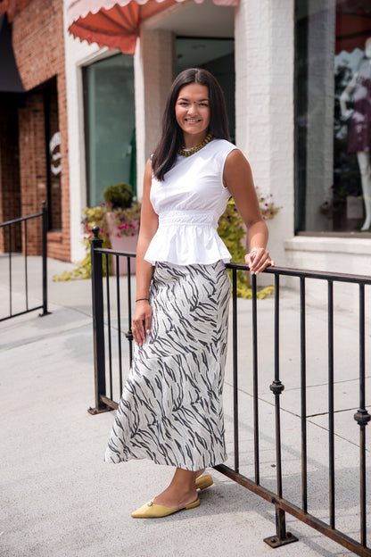 Aria Top - White