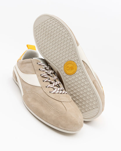 Bari Ballet-Inspired Flat Sneaker - Sandcastle
