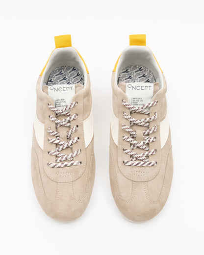 Bari Ballet-Inspired Flat Sneaker - Sandcastle