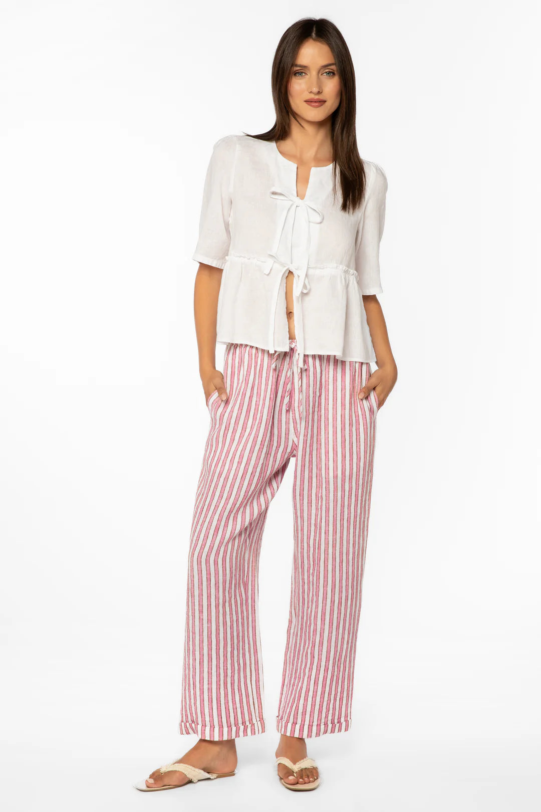 Bevie Top - Optic White