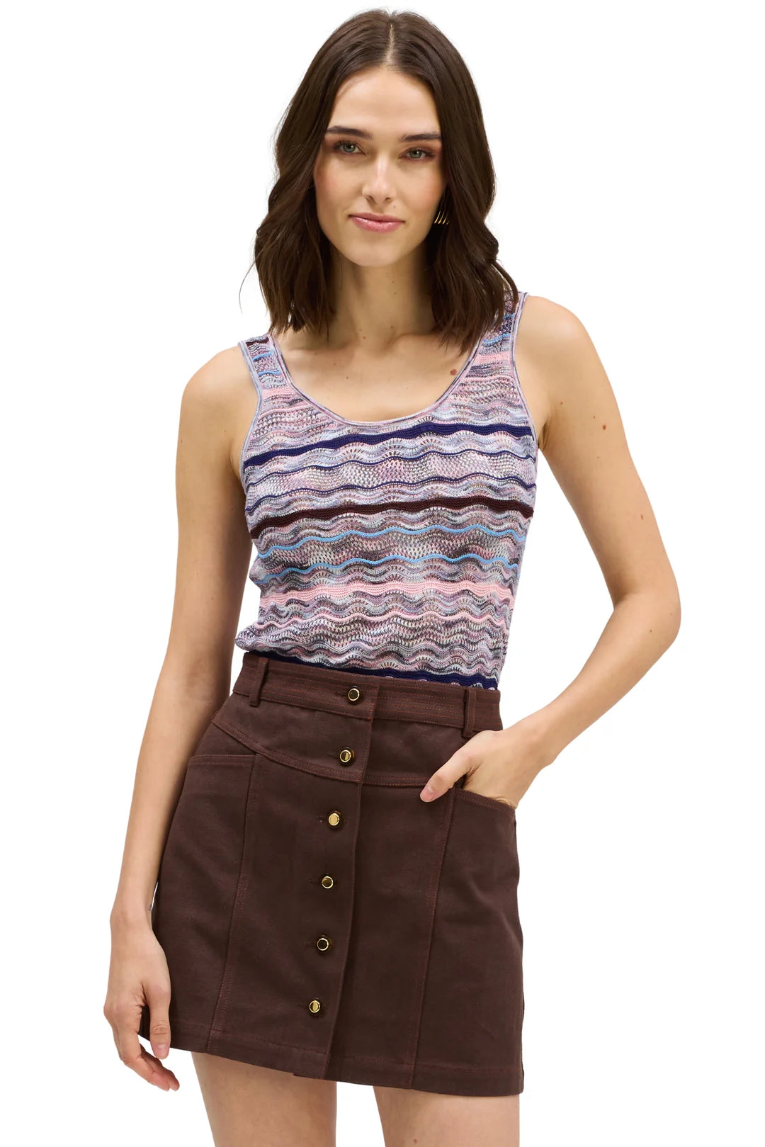 Harper Skirt - Espresso