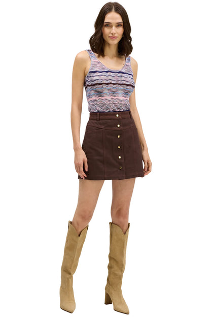 Harper Skirt - Espresso