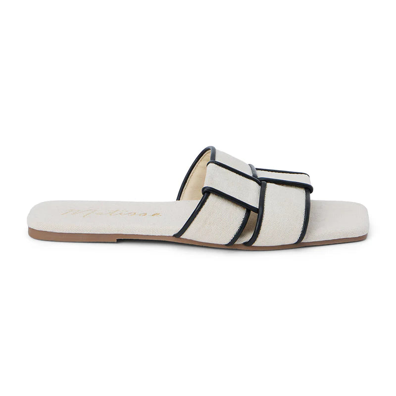 Biscayne Slide Sandal - Natural