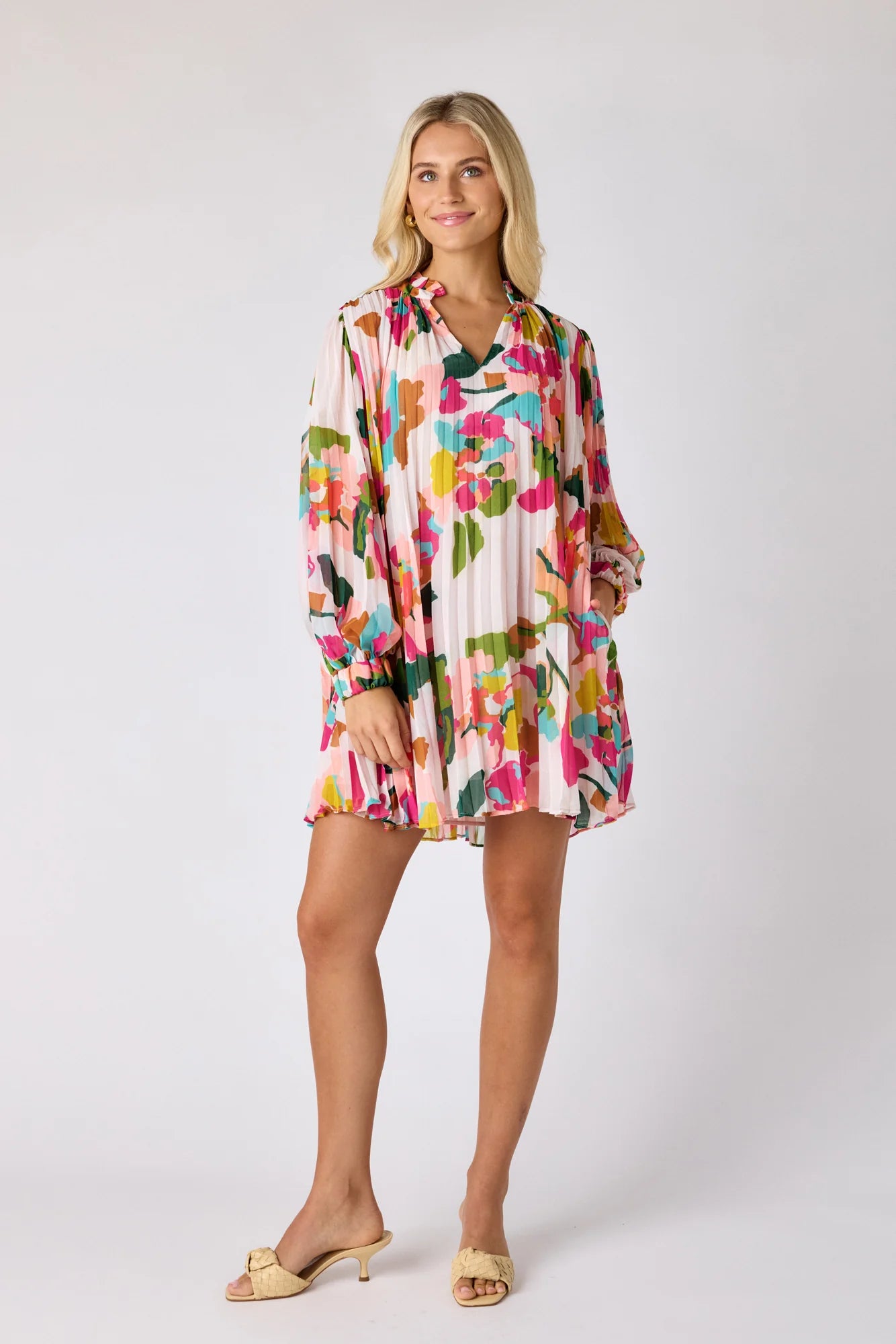 Heidi Dress - Botanic Blush