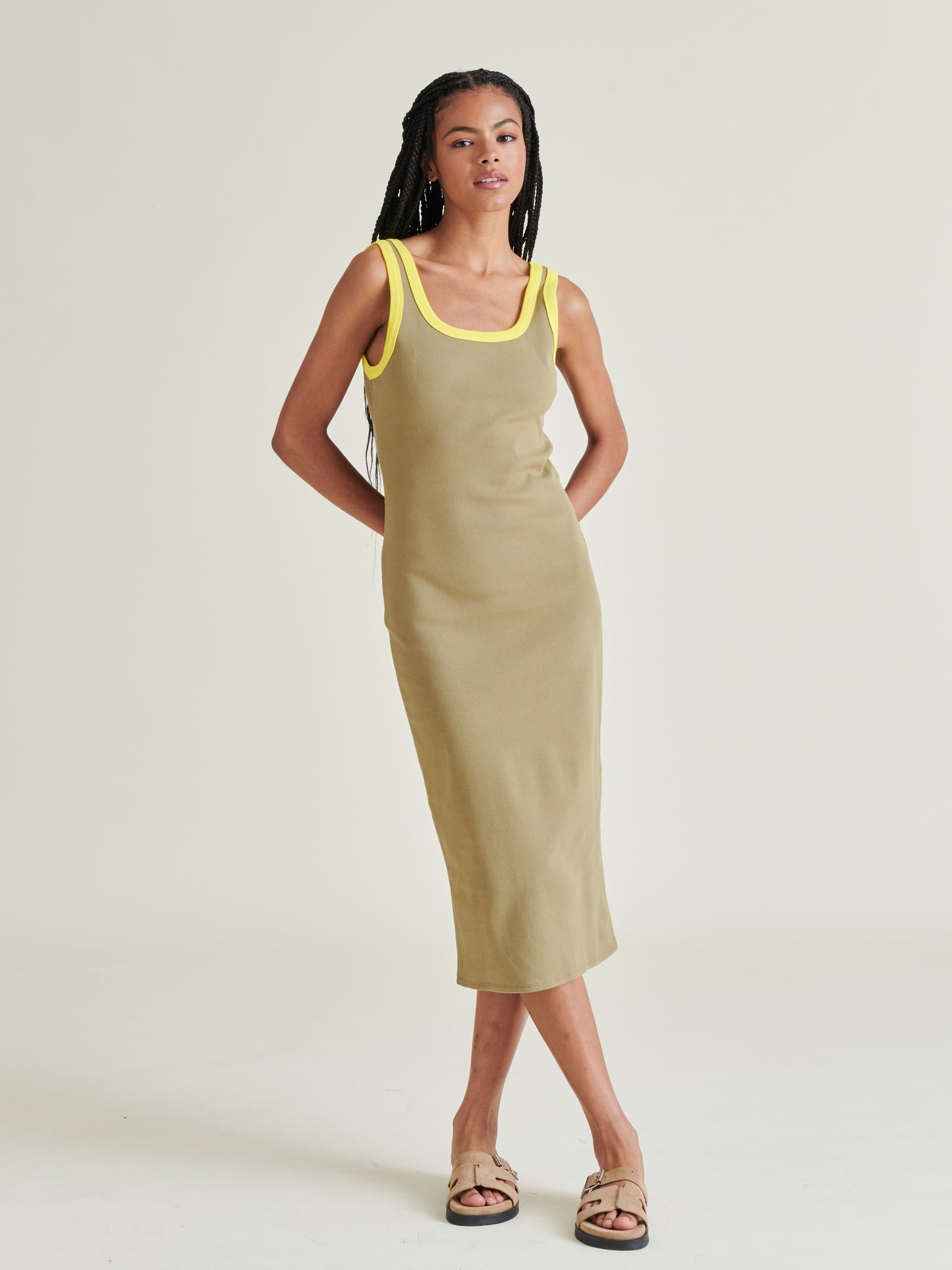 Azalea Dress - Olive