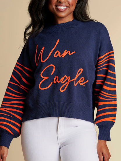 The Merit Mockneck Sweater - Auburn