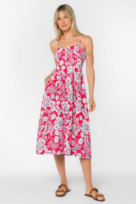 RASPBERRY FLORAL GARDEN