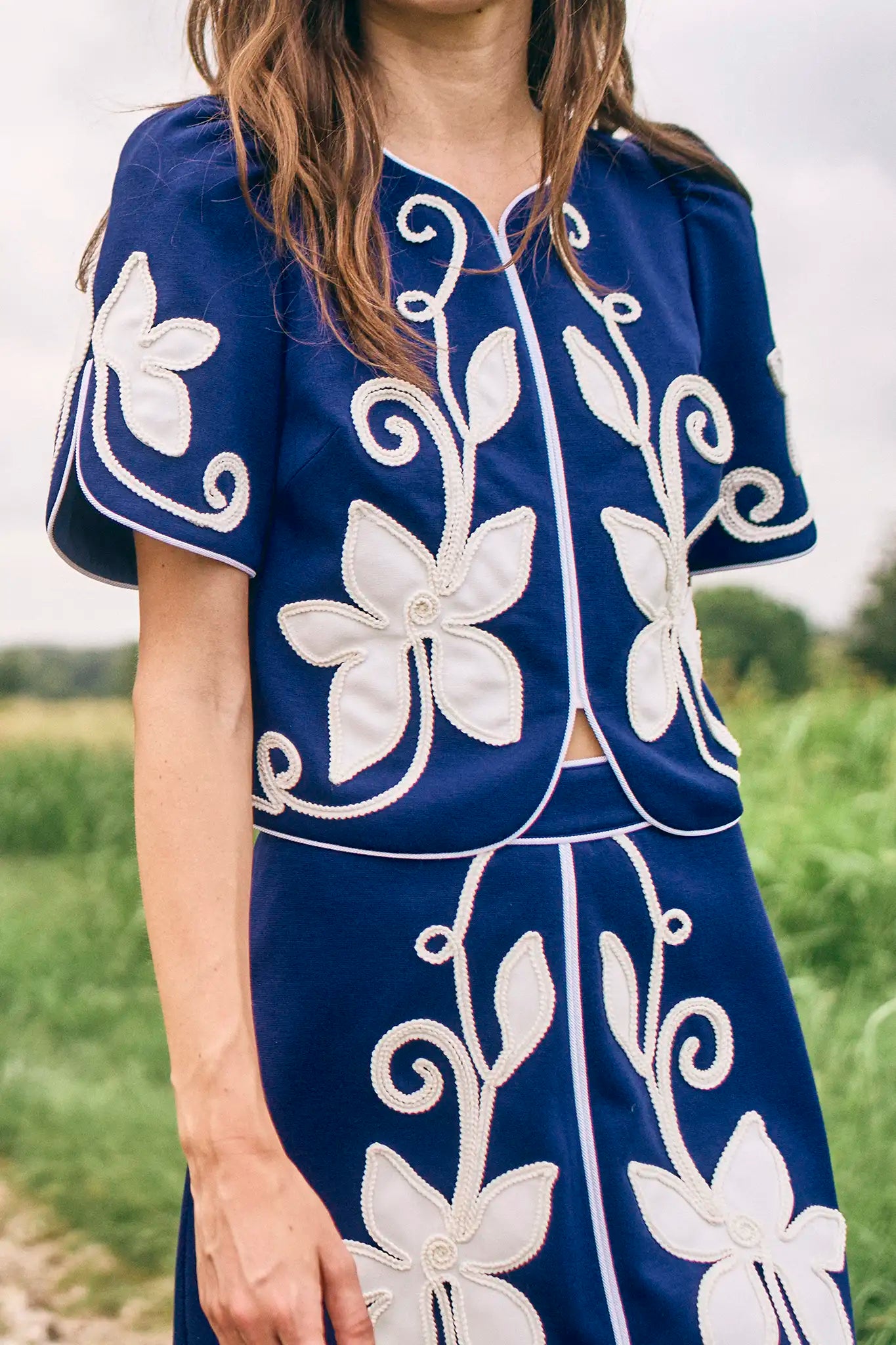Beeson Top - Navy