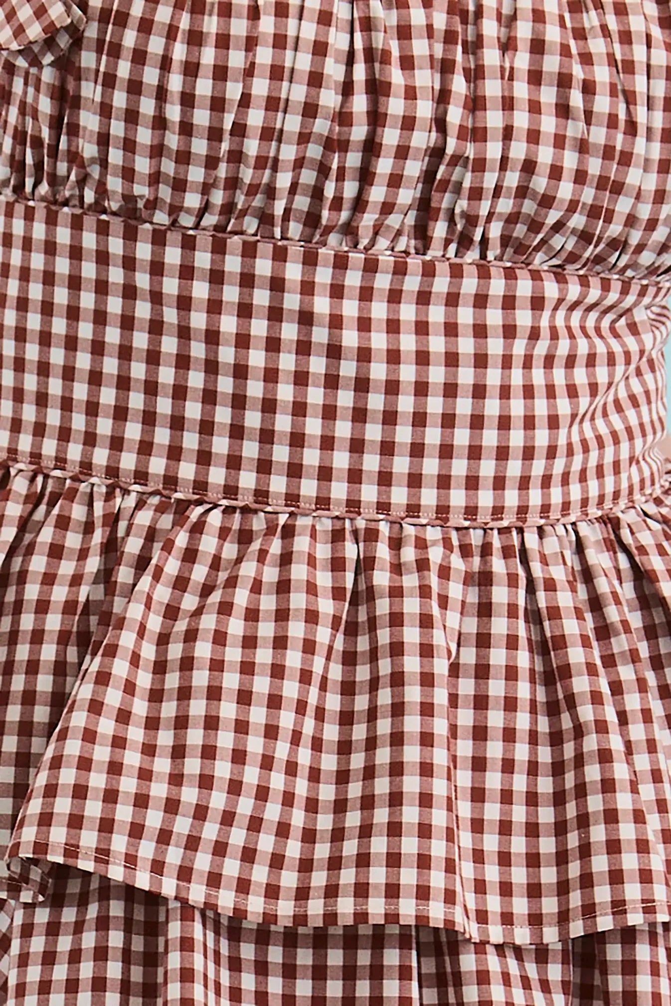 Betsy Dress - Costwold Check Rust
