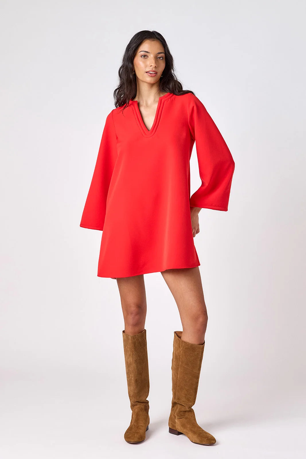 Skyler Dress - Carnelian