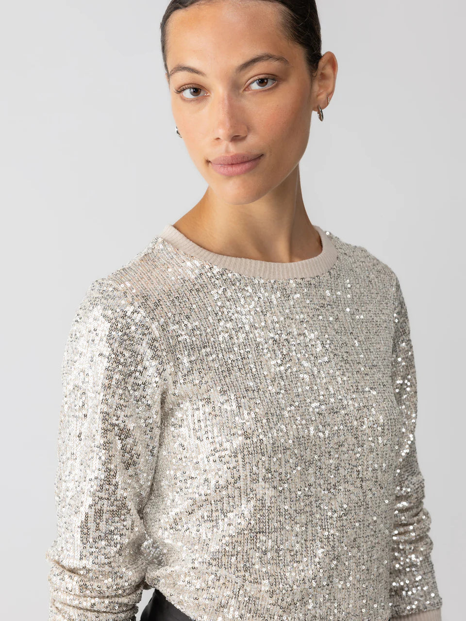 Sparkle Together Top - Champagne