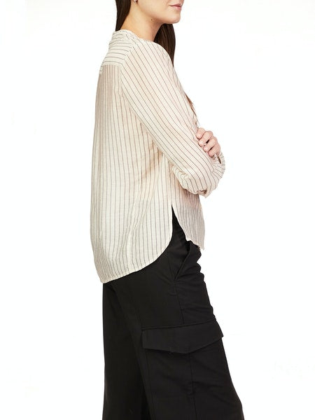 Femme Shirt - Marble Stripe