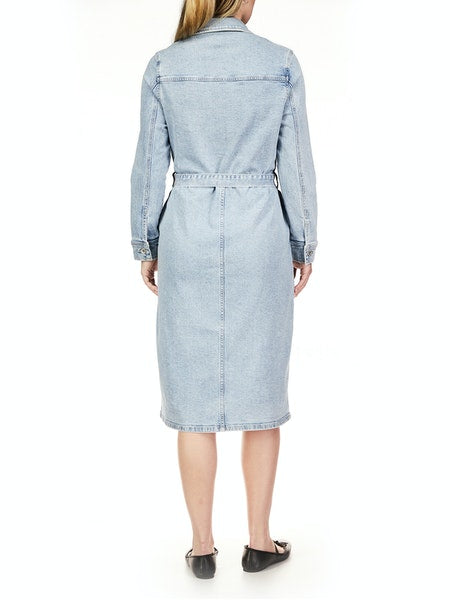 Wrapped Up Denim Dress - Virtuous