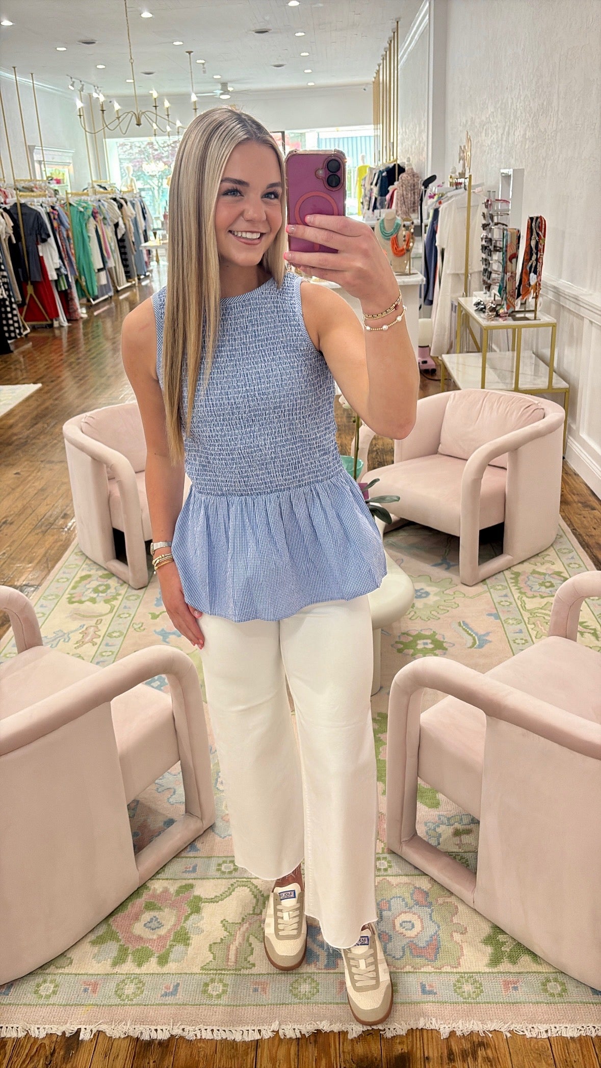 Kyra Top - Blue