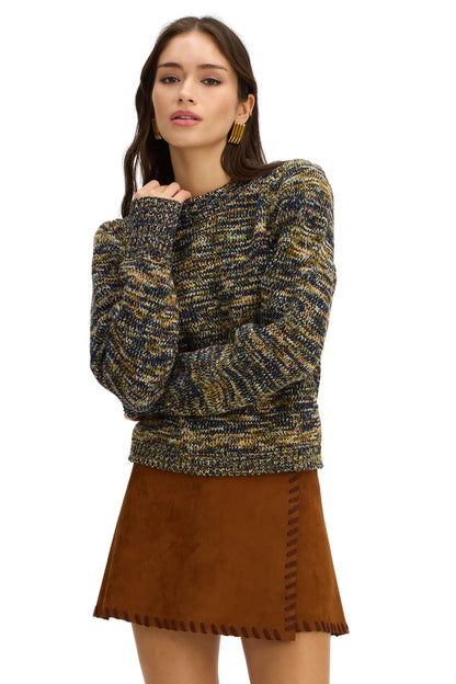 Whipstitch Ezra Skirt - Chestnut