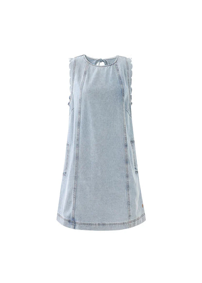 Vito Dress - Blue Jean