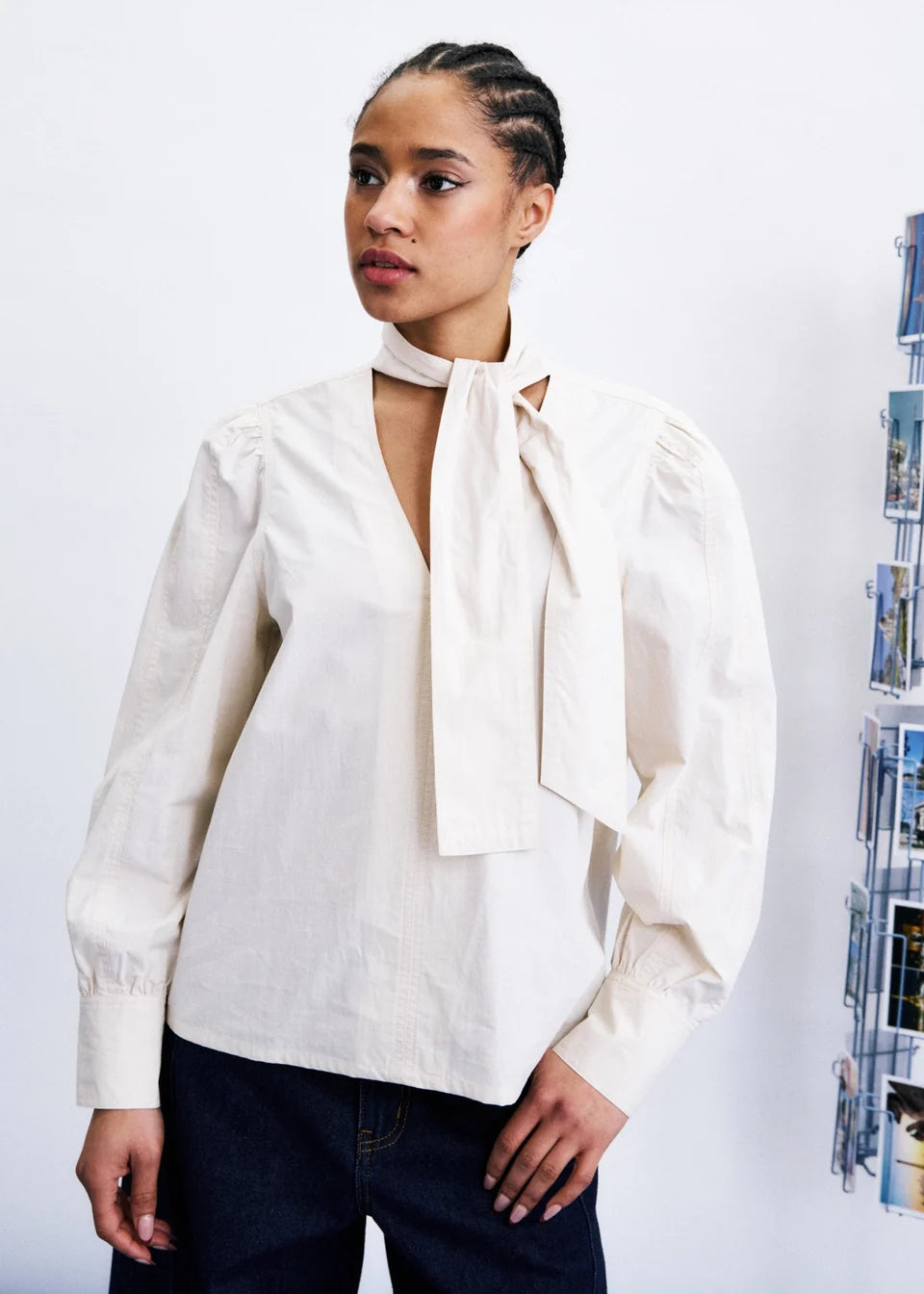 Taisha Blouse - Cream