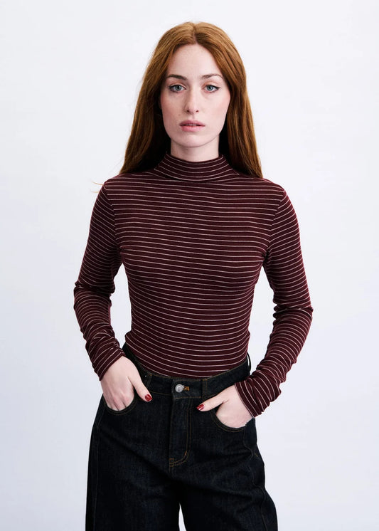 Odori Top - Bordeaux