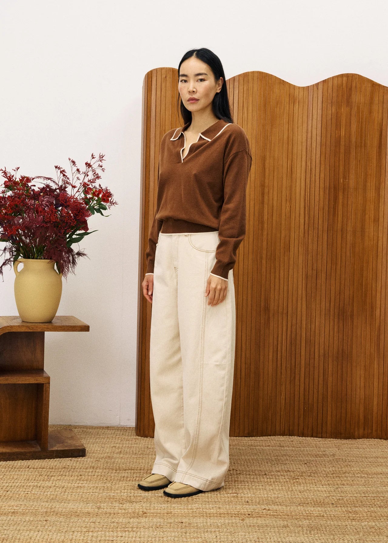 Triolet Sweater - Marron Glace