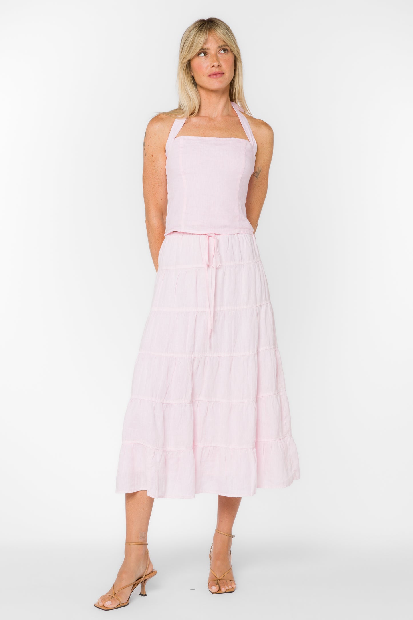 Claremont Skirt - Frosty Pink
