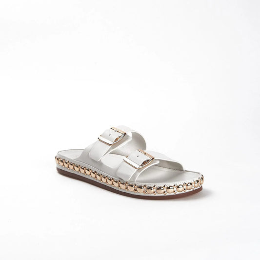 Emma Sandal - White