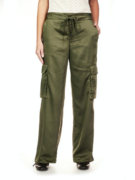 Eve Cargo Pant - Dark Olive