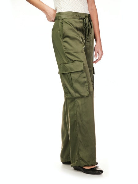 Eve Cargo Pant - Dark Olive