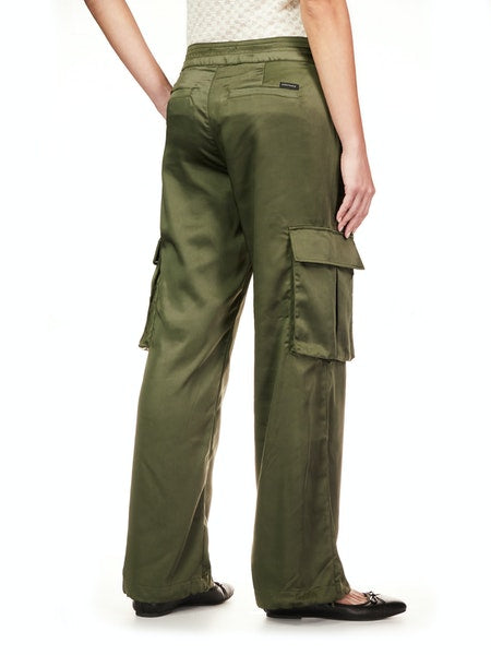 Eve Cargo Pant - Dark Olive