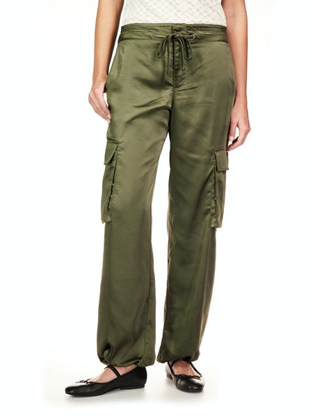 Eve Cargo Pant - Dark Olive