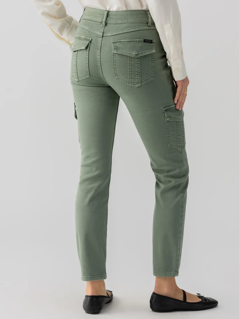 Sculpted Hayden Cargo Pant - Dark Spruce