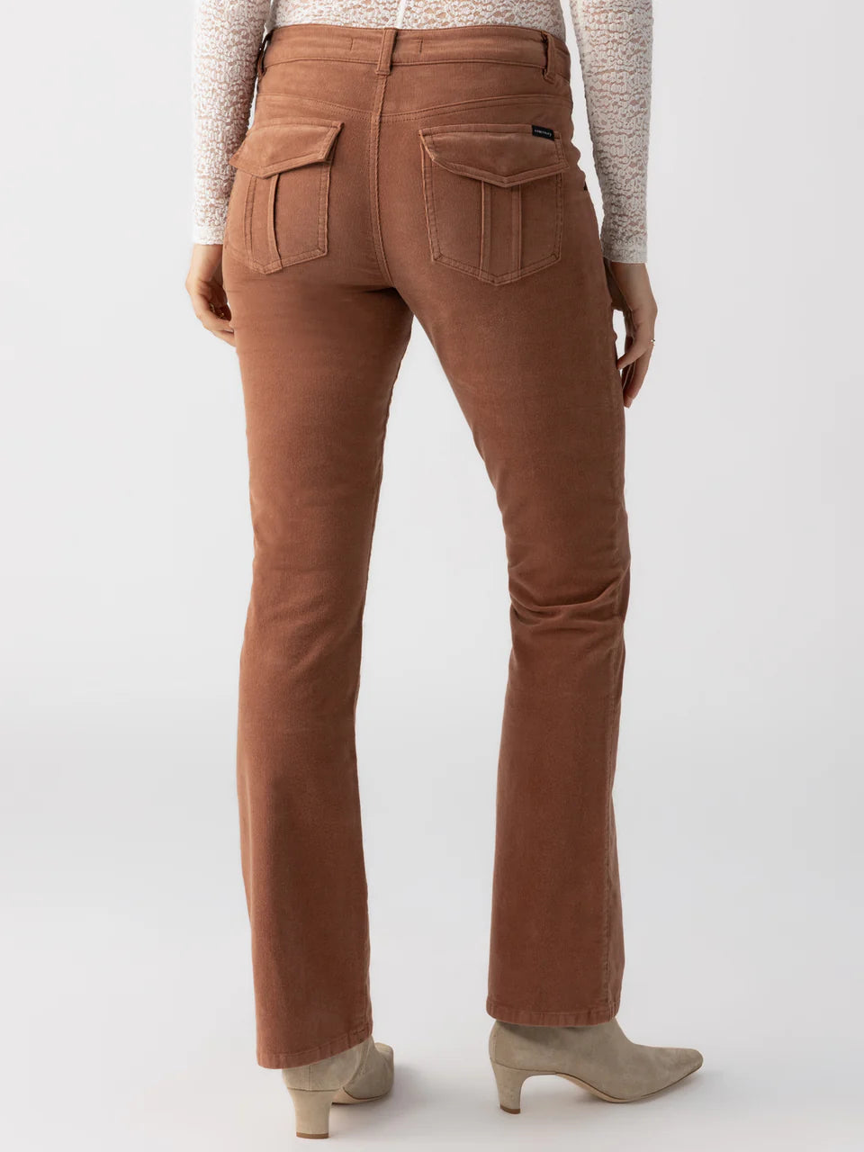 Corduroy Hayden Bootcut Pant - Raw Hide