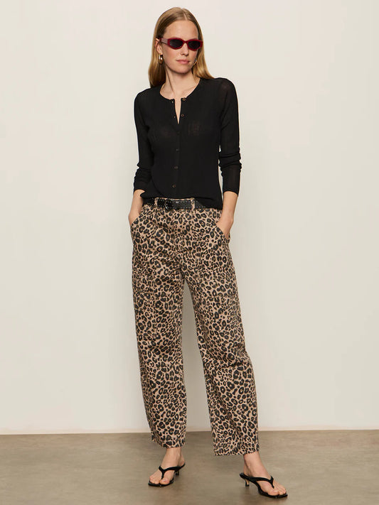 Boyfriend Utility High Rise Pant - French Kitty