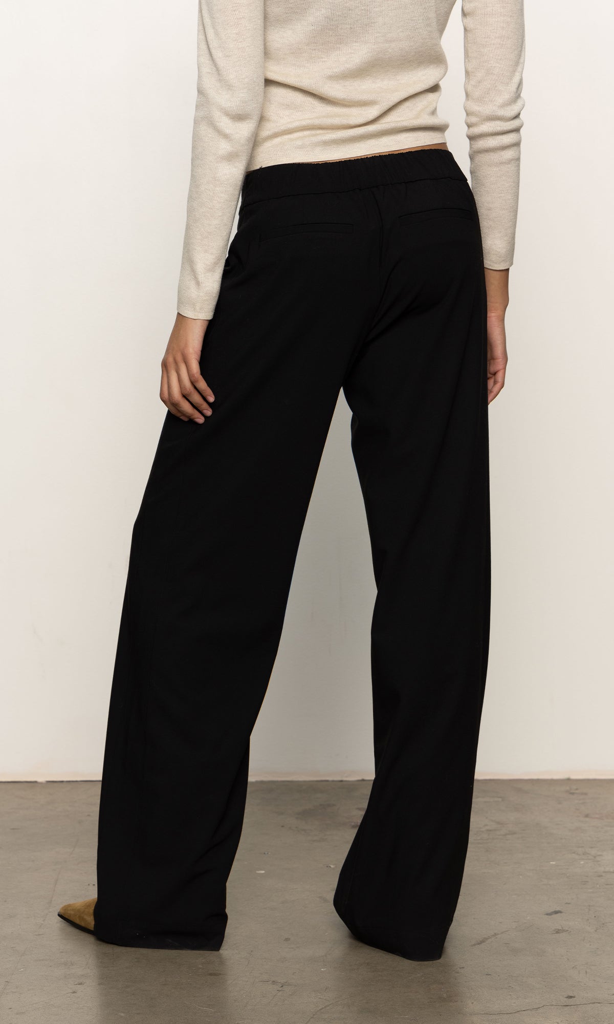 Modern Gab Trouser - Black