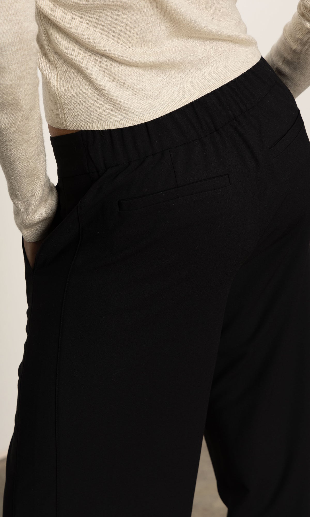 Modern Gab Trouser - Black
