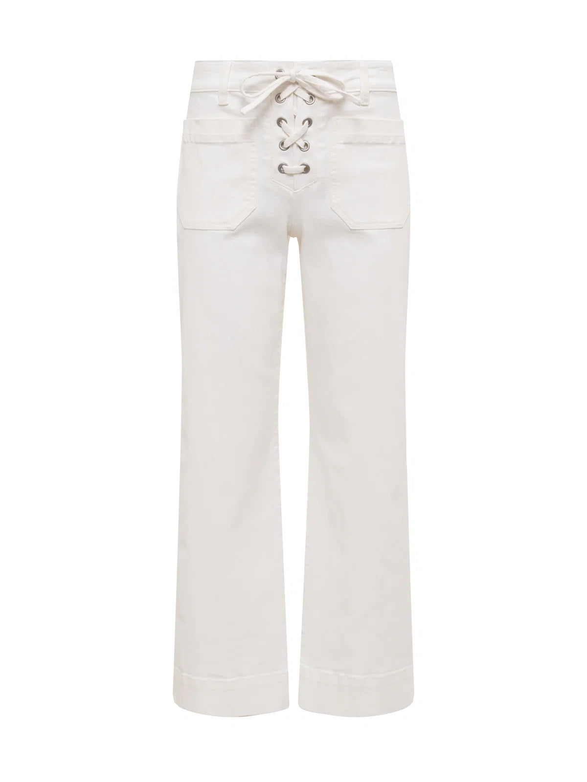 Lace Up Mariner Pant - Chalk