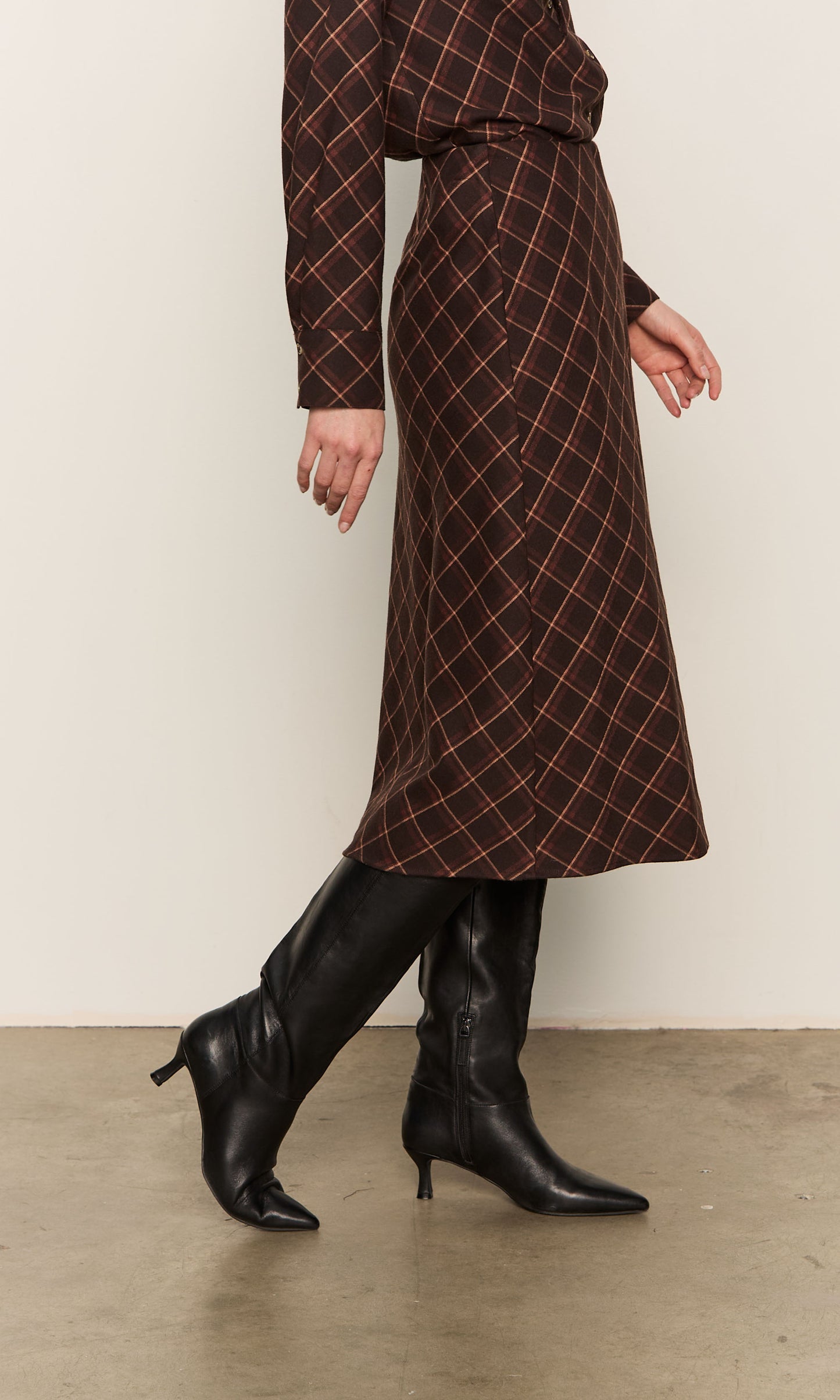 AUTUMN PLAID SKIRT