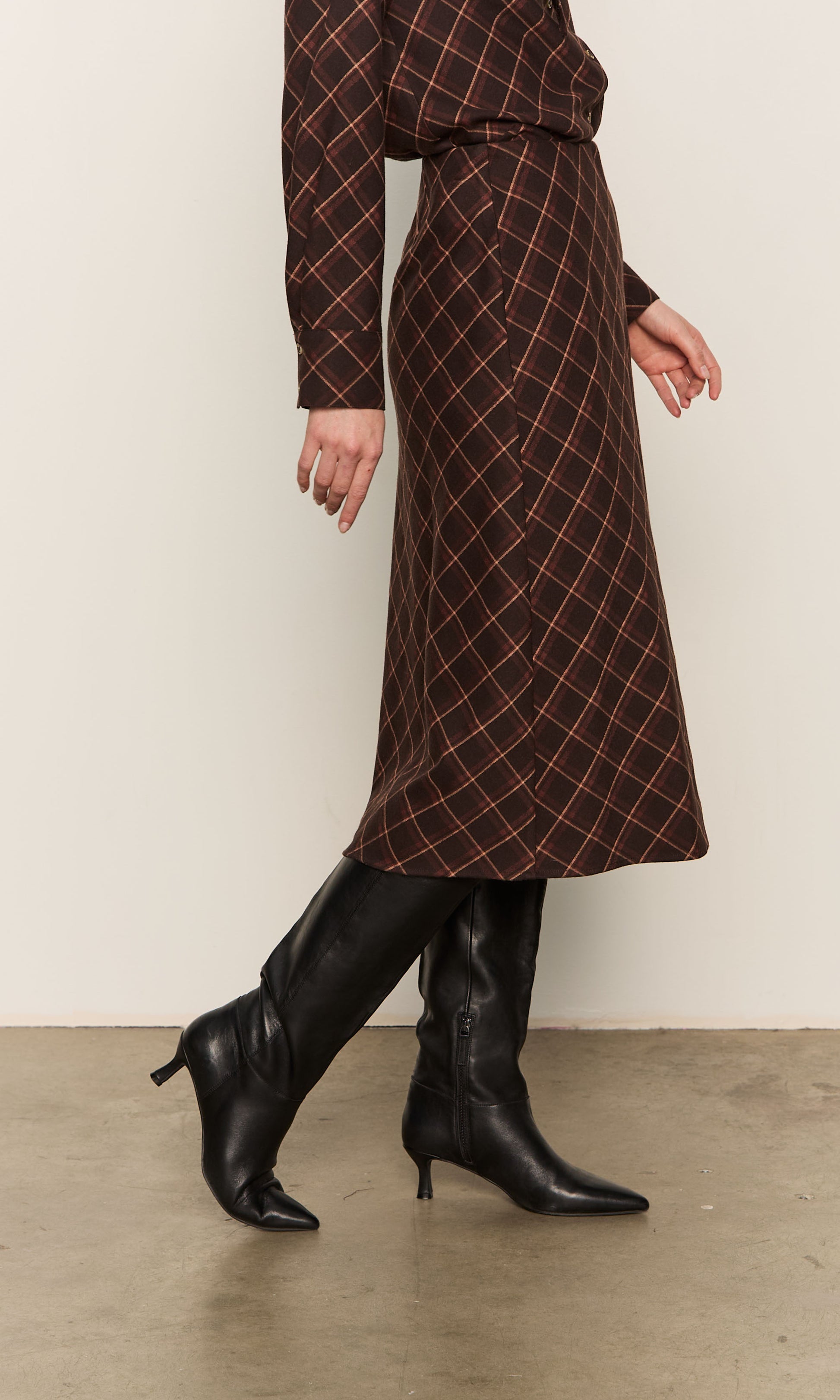 AUTUMN PLAID SKIRT