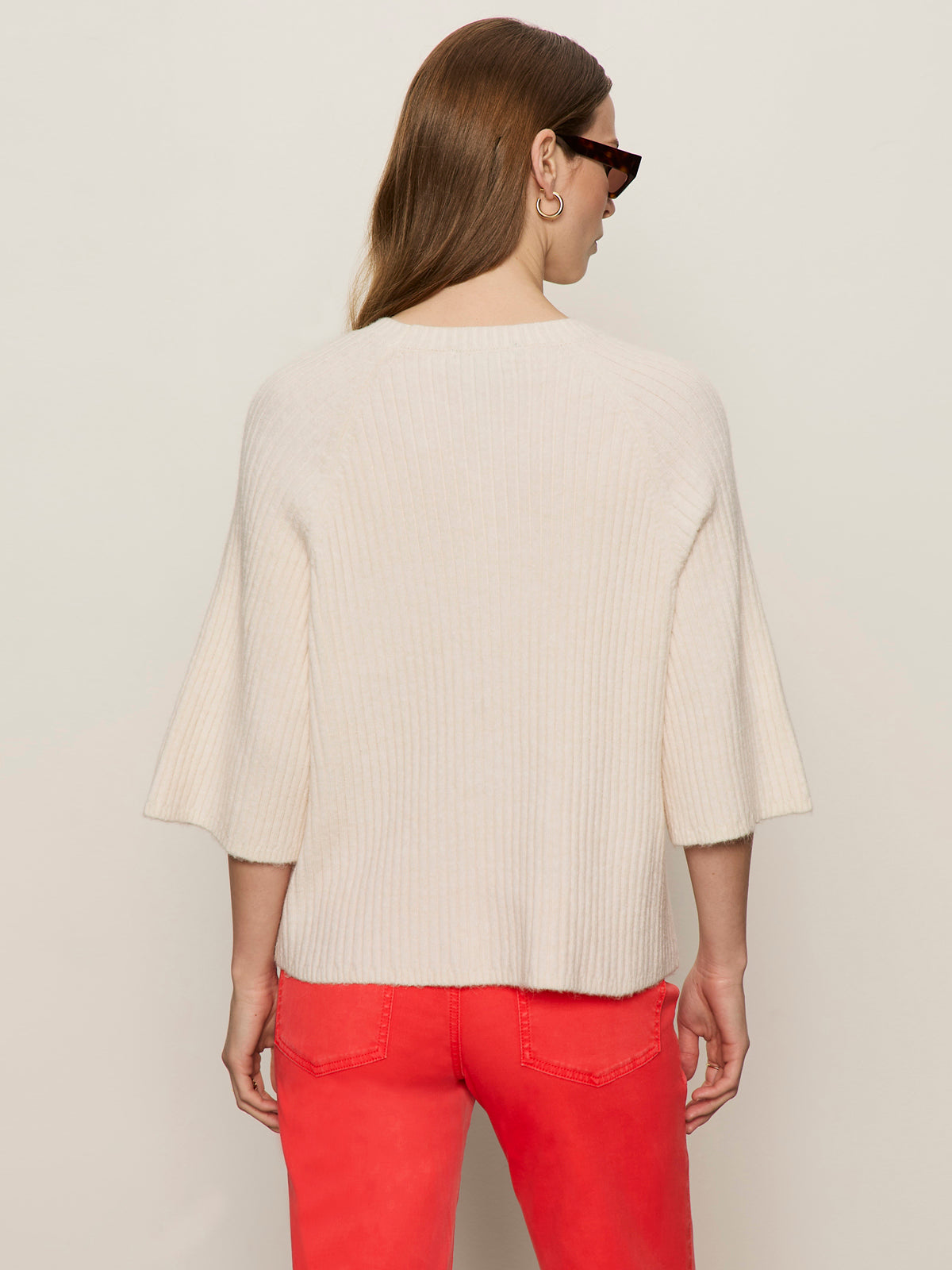 RIBBED SWEATER TEE