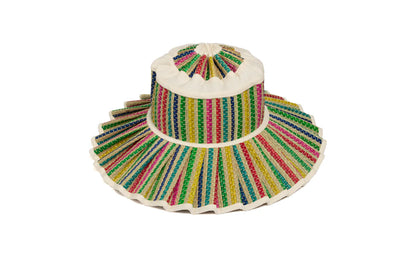 Lorna Murray Luxe Capri Hat - Summer White - Tropical