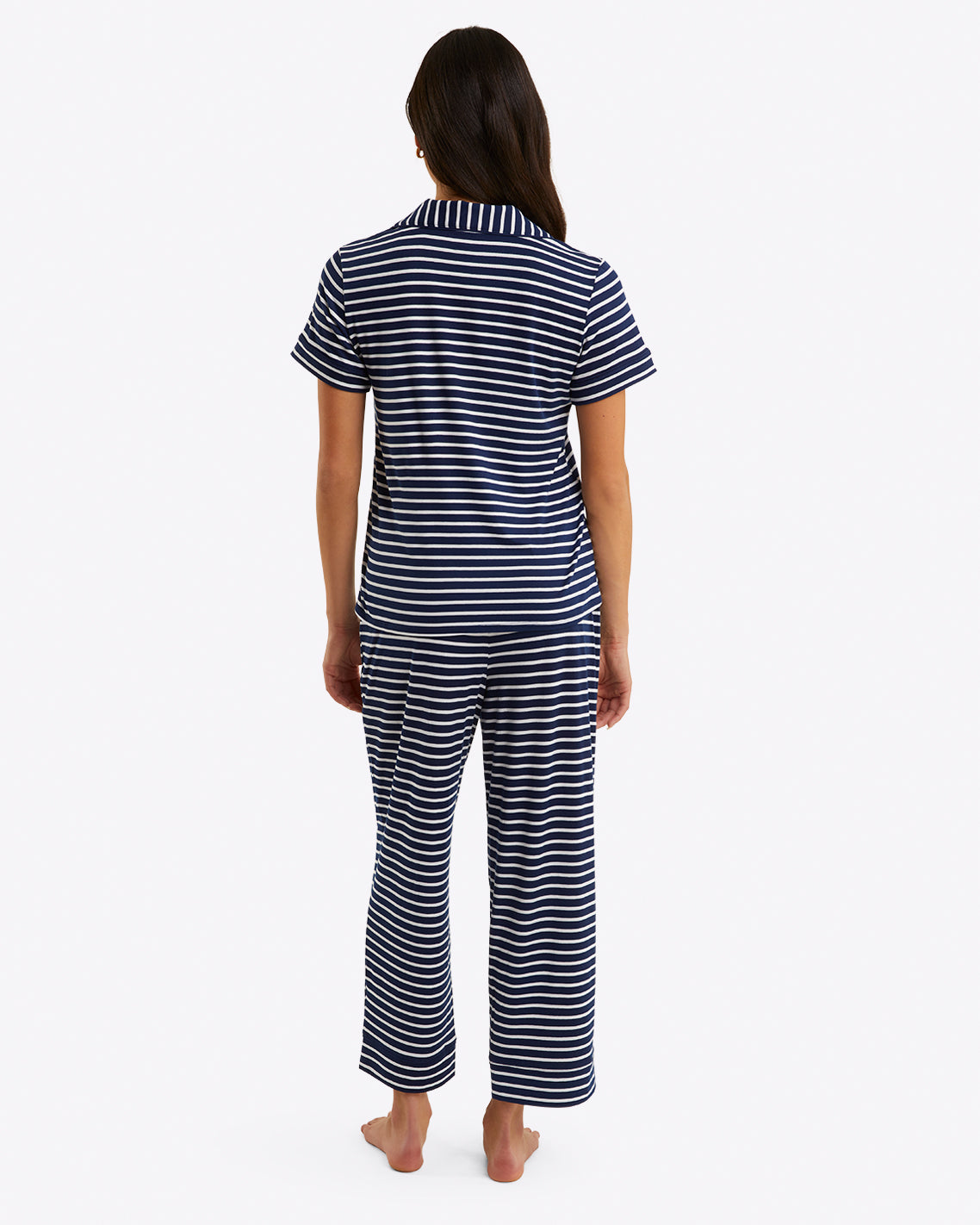 Linda Pajama Set - Nautical Stripe