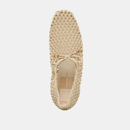 Kaylyn Flats - Oatmeal Crochet