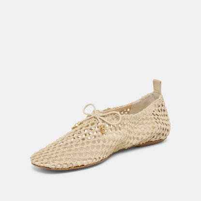 Kaylyn Flats - Oatmeal Crochet
