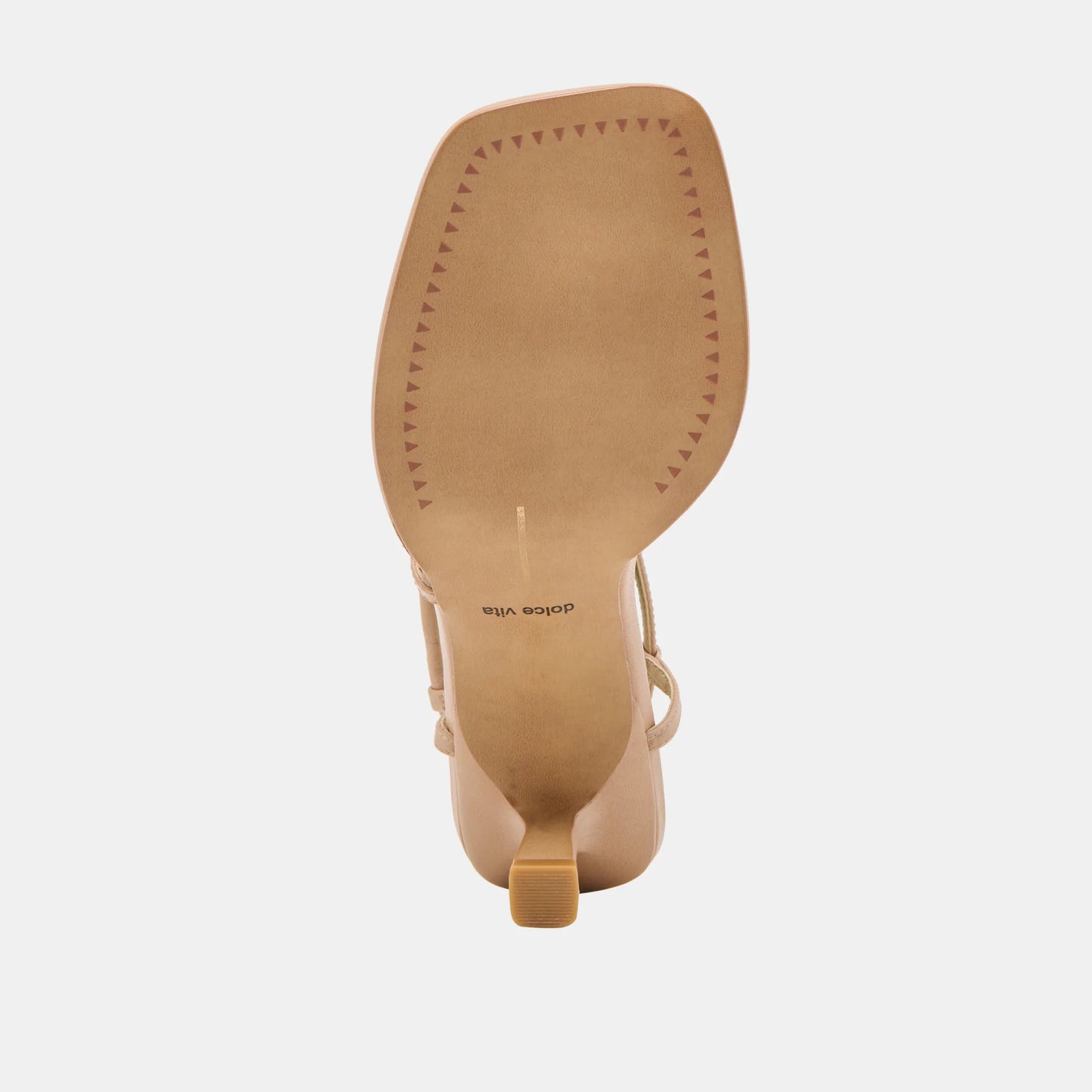 Mylee Heel - Light Tan Leather