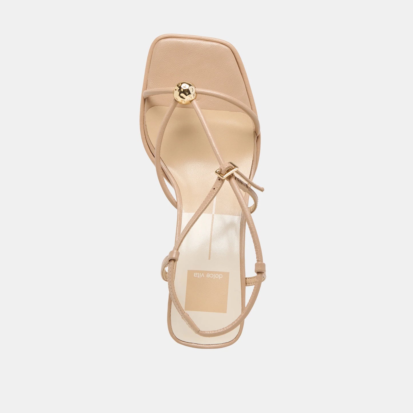 Mylee Heel - Light Tan Leather