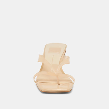 Brevel Vinyl Heels - Praline Jelly