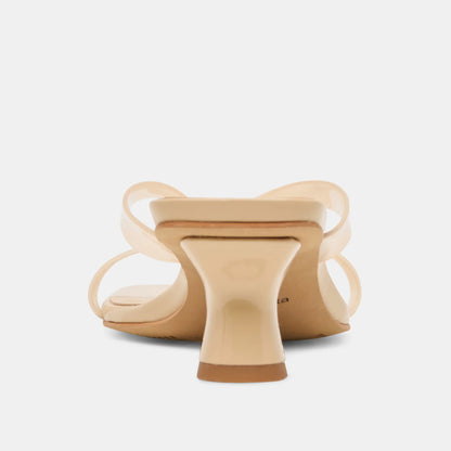 Brevel Vinyl Heels - Praline Jelly