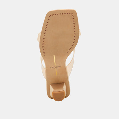 Brevel Vinyl Heels - Praline Jelly