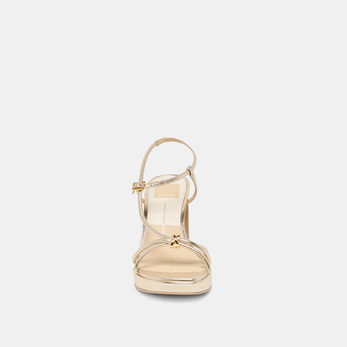 Odete Heels - Gold Leather